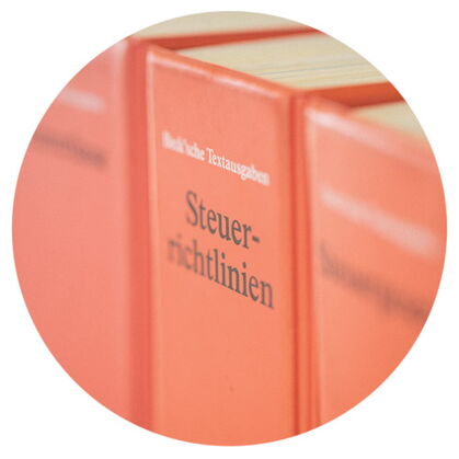 Buckrücken Steuergesetzbücher